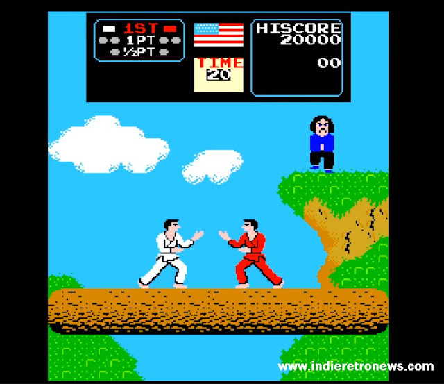 Karate Champ A 1980's Arcade fighting game by JOTD for the Commodore