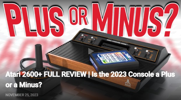 GenX Grownup: Atari 2600+ FULL REVIEW | Is the 2023 Console a Plus or a Minus?