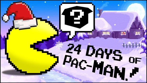 24 Days of Pac-Man! FREE Video Advent Calendar