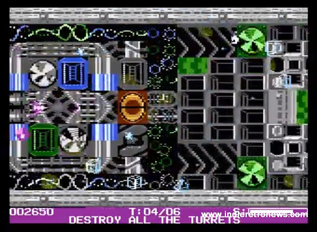 Dreadnought Assault – Check out this rather awesome looking WIP scrolling shoot ’em up for the Atari 7800!