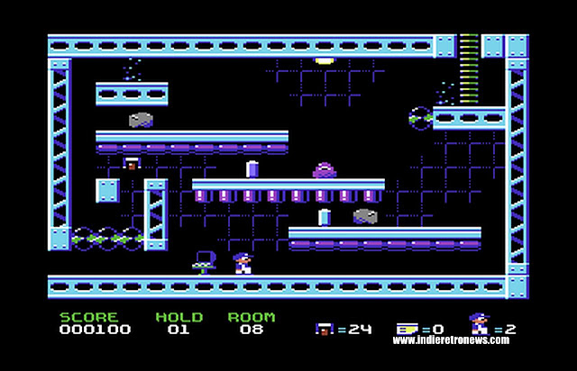 Mike Mech 2 – Another high quality Arcade C64 game you should play from LC-Games